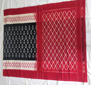 Cottonsaree Madeinindia Chanchal Bringing Art to Life Handloom Red and Black Saree Ethnicwear Officewear